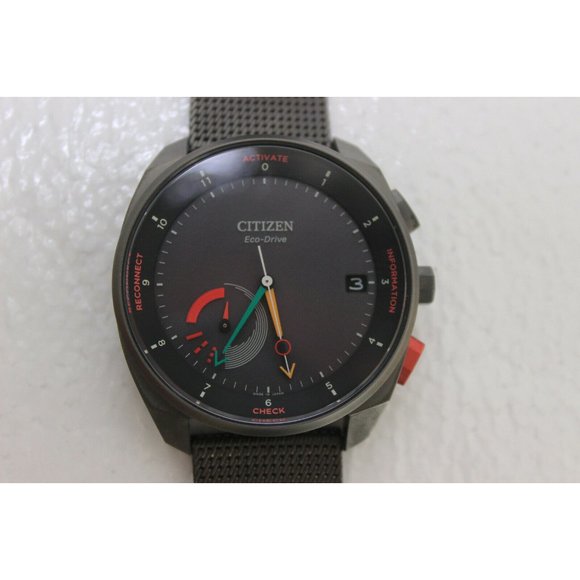 CITIZEN BZ7007-01E Eco-Drive Riiiver Watch Men's Smartwatch Bluetooth Solar - Picture 3 of 8